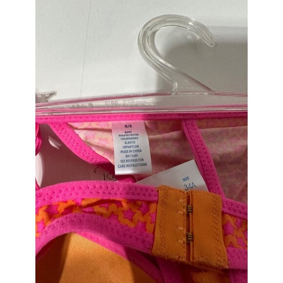 RENÉ Rofe Lingerie Star Padded Bra & G-String Thong Panty Set 34A/S NWT - Picture 4 of 4